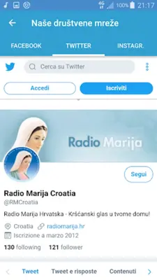 Radio Marija android App screenshot 2